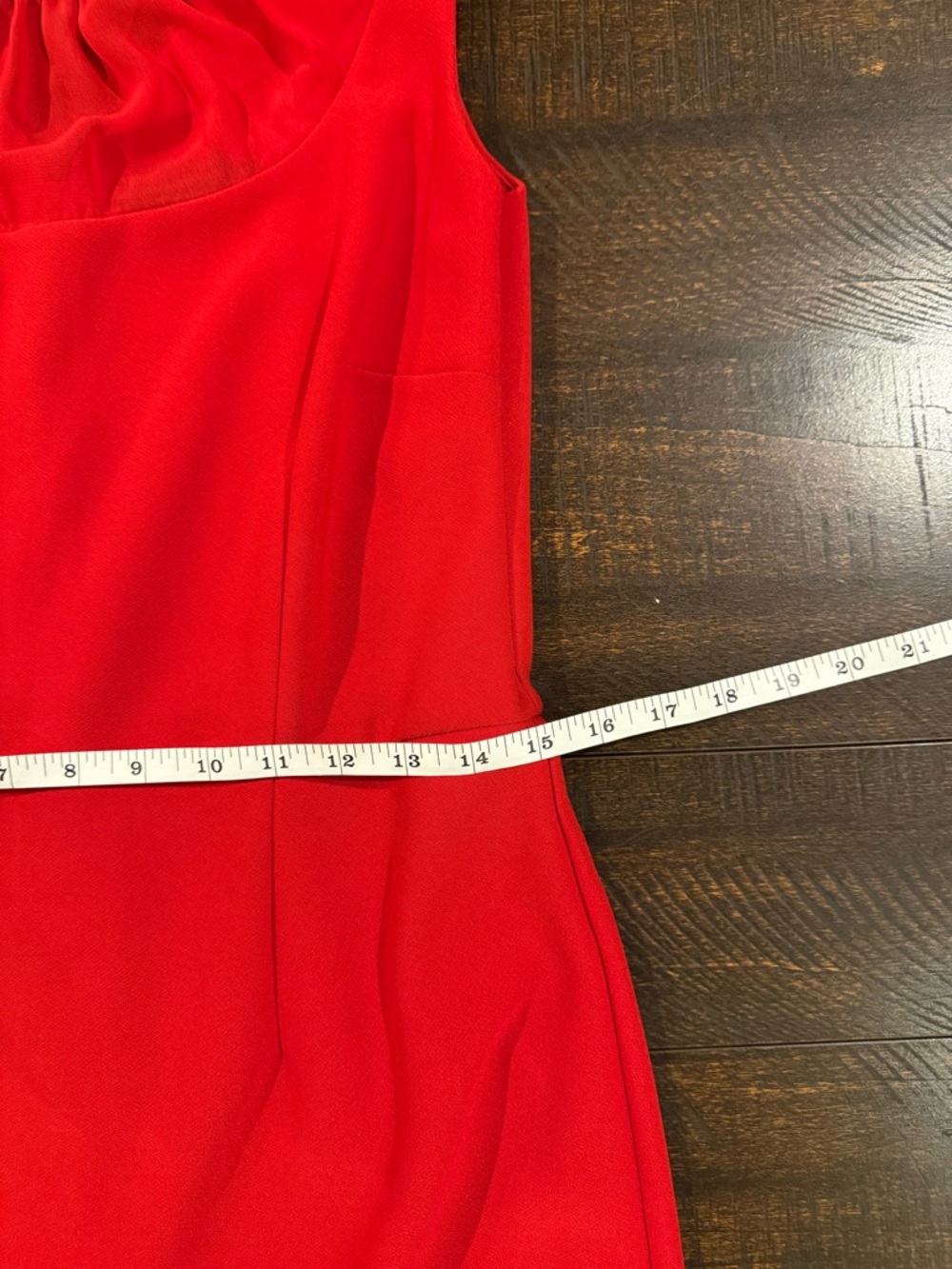 Just Taylor Red Sheath Dress Size 10 Sleeveless Career Work Cocktail Classic - Picture 10 of 13
